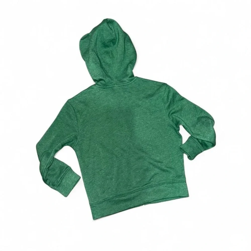 OLD NAVY GREEN SKATER ZIP UP HOODIE BOYS 8‎ LIKE NEW